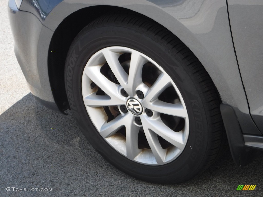 2014 Jetta SE Sedan - Platinum Gray Metallic / Titan Black photo #7