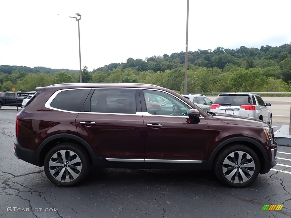 Sangria 2020 Kia Telluride S AWD Exterior Photo #142736803