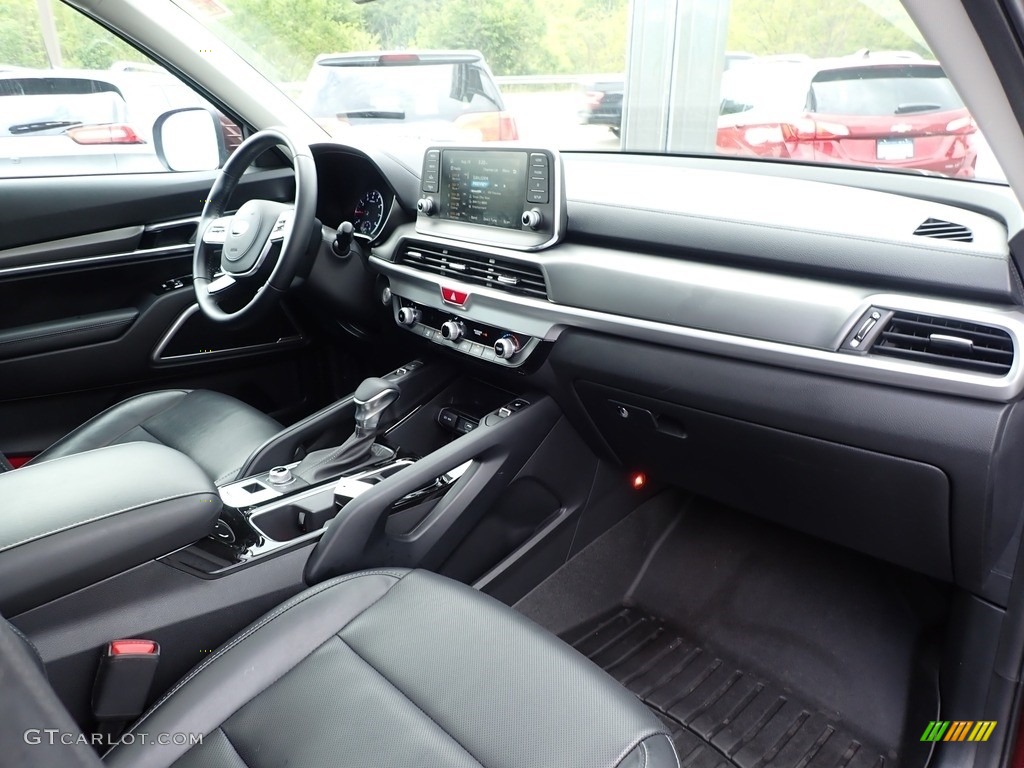 2020 Kia Telluride S AWD Black Dashboard Photo #142736824