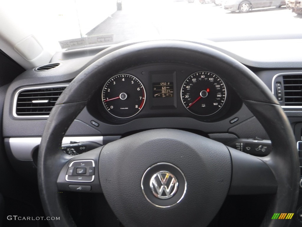 2014 Jetta SE Sedan - Platinum Gray Metallic / Titan Black photo #21