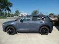 2021 Polymetal Gray Mazda CX-5 Carbon Edition Turbo AWD  photo #6