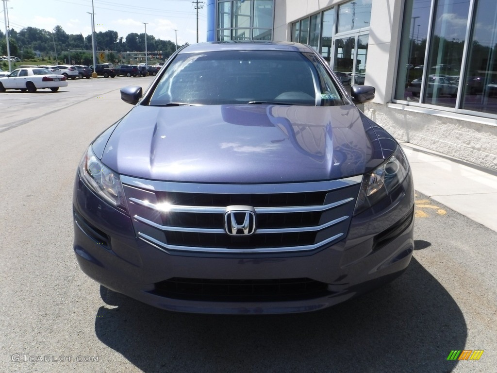 2012 Accord Crosstour EX-L - Twilight Blue Metallic / Black photo #5