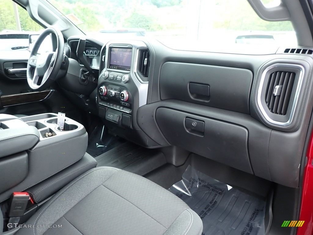 2021 Sierra 1500 Elevation Crew Cab 4WD - Cayenne Red Tintcoat / Jet Black photo #6