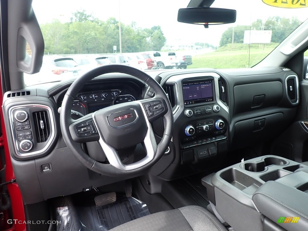 2021 Sierra 1500 Elevation Crew Cab 4WD - Cayenne Red Tintcoat / Jet Black photo #18