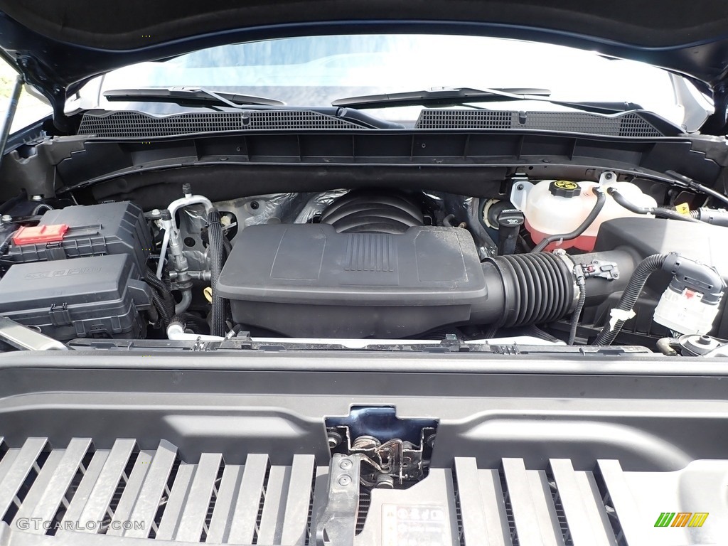 2019 Sierra 1500 Denali Crew Cab 4WD - Pacific Blue Metallic / Dark Walnut/­Dark Ash Grey photo #2