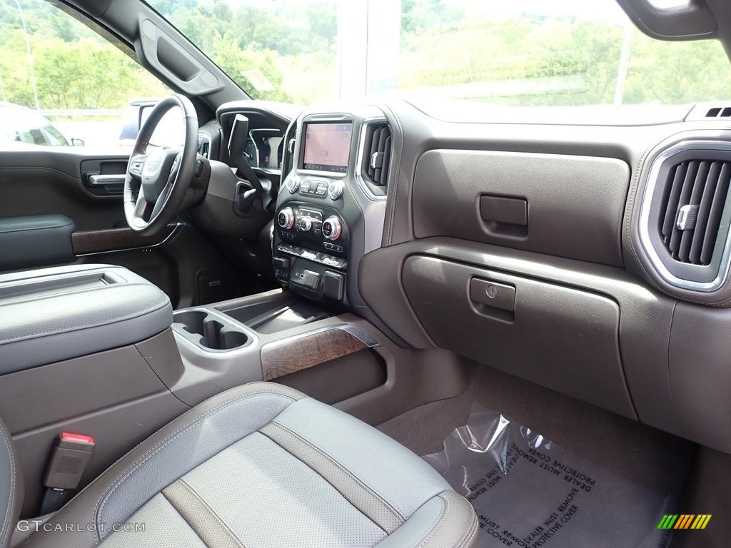 2019 Sierra 1500 Denali Crew Cab 4WD - Pacific Blue Metallic / Dark Walnut/­Dark Ash Grey photo #6