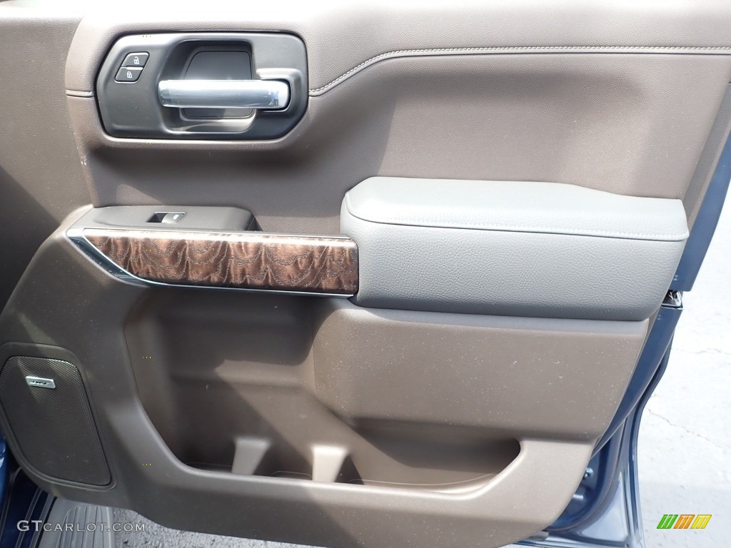 2019 Sierra 1500 Denali Crew Cab 4WD - Pacific Blue Metallic / Dark Walnut/­Dark Ash Grey photo #7