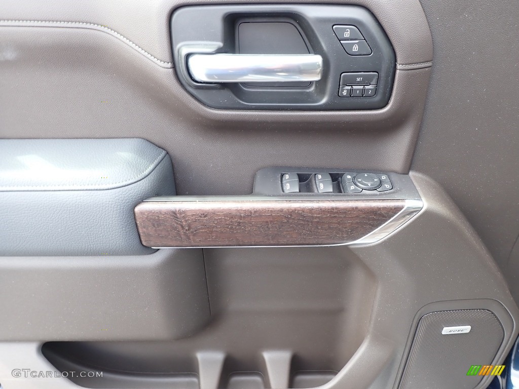 2019 Sierra 1500 Denali Crew Cab 4WD - Pacific Blue Metallic / Dark Walnut/­Dark Ash Grey photo #21