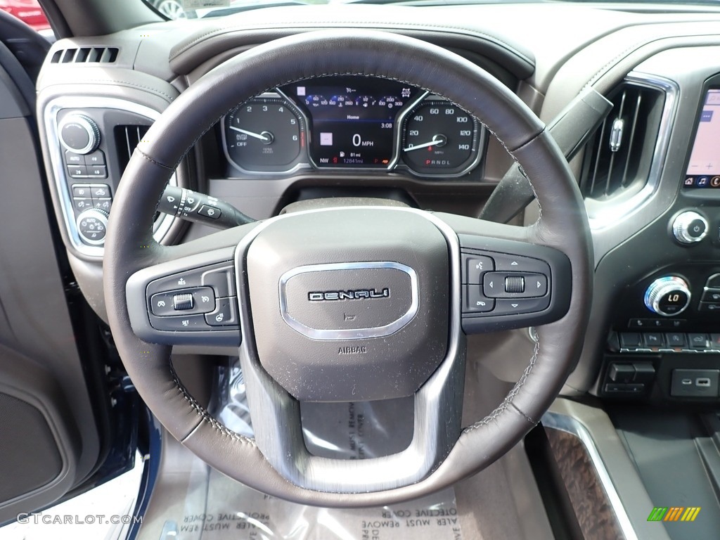 2019 Sierra 1500 Denali Crew Cab 4WD - Pacific Blue Metallic / Dark Walnut/­Dark Ash Grey photo #23