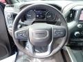 2019 GMC Sierra 1500 Dark Walnut/­Dark Ash Grey Interior Steering Wheel Photo