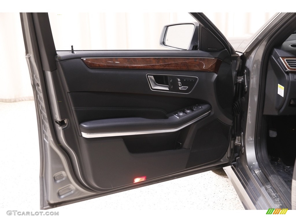 2014 E 350 4Matic Sedan - Paladium Silver Metallic / Black photo #4