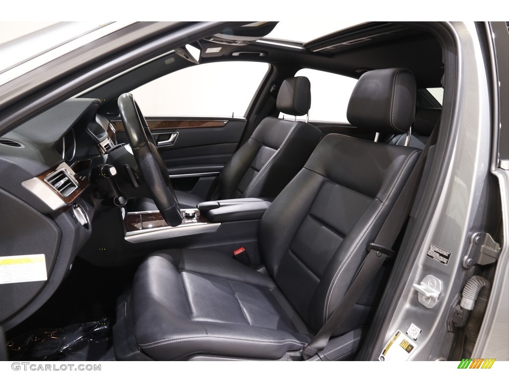 2014 E 350 4Matic Sedan - Paladium Silver Metallic / Black photo #5