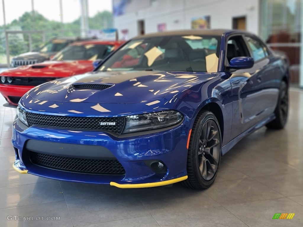 Indigo Blue Dodge Charger