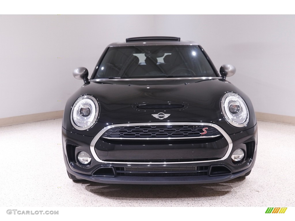 2017 Clubman Cooper S ALL4 - Midnight Black Metallic / Double Stripe Carbon Black photo #2