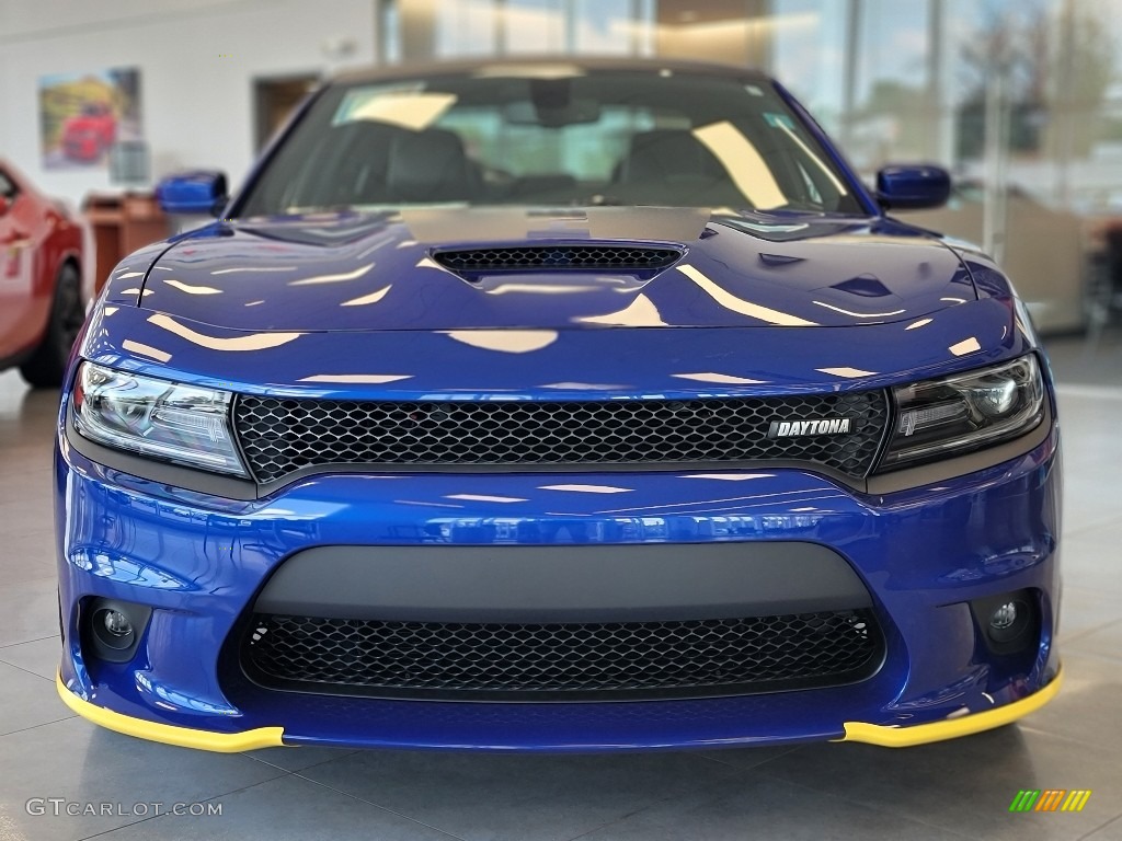 2021 Charger R/T - Indigo Blue / Black photo #2