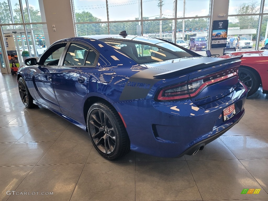 2021 Charger R/T - Indigo Blue / Black photo #4