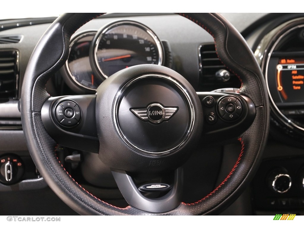 2017 Clubman Cooper S ALL4 - Midnight Black Metallic / Double Stripe Carbon Black photo #7