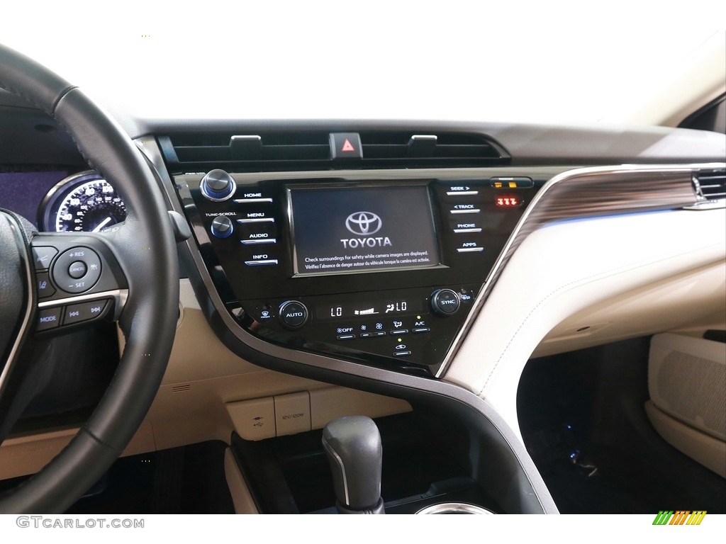 2018 Camry XLE - Ruby Flare Pearl / Macadamia photo #9