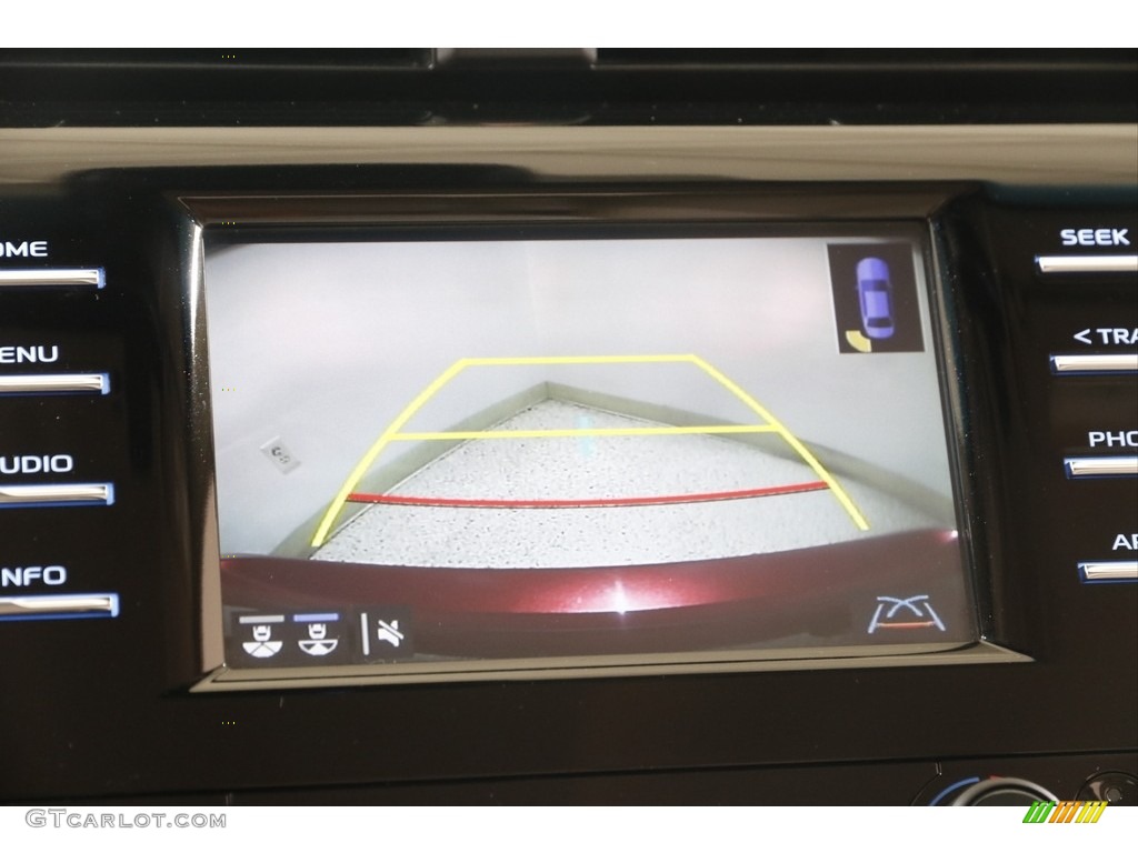 2018 Camry XLE - Ruby Flare Pearl / Macadamia photo #11