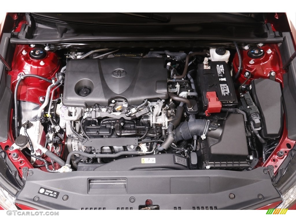 2018 Camry XLE - Ruby Flare Pearl / Macadamia photo #18