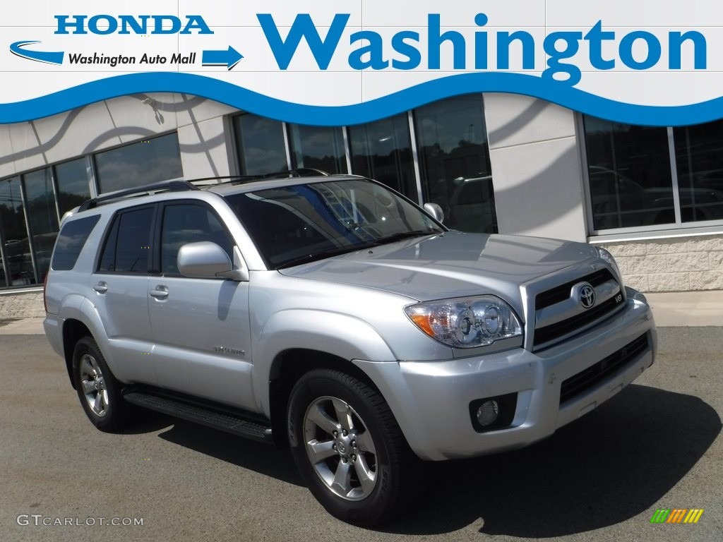 2007 4Runner Limited 4x4 - Titanium Metallic / Stone photo #1
