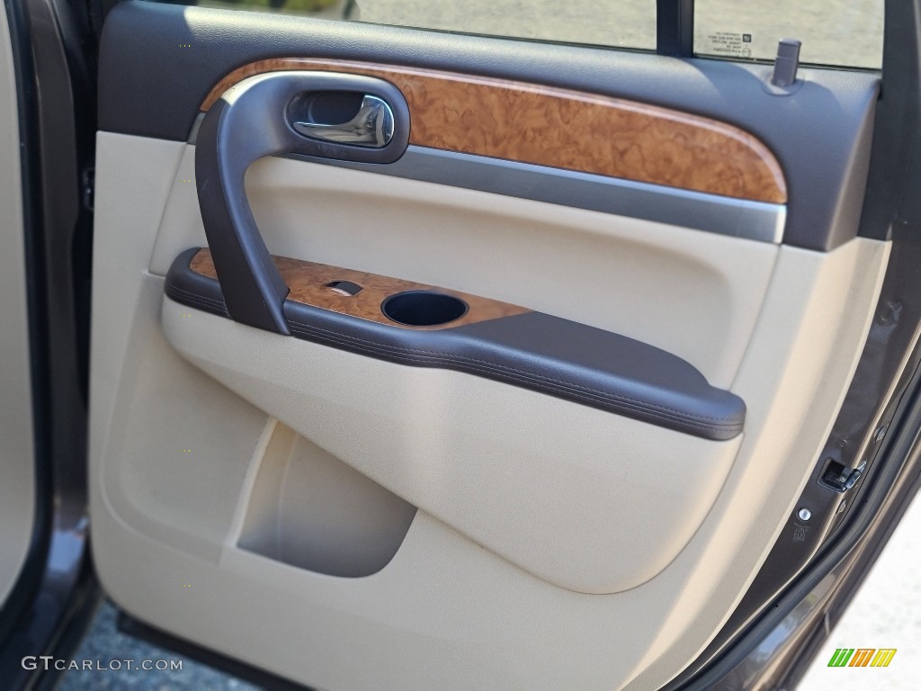 2011 Enclave CXL - Gold Mist Metallic / Cashmere/Cocoa photo #13