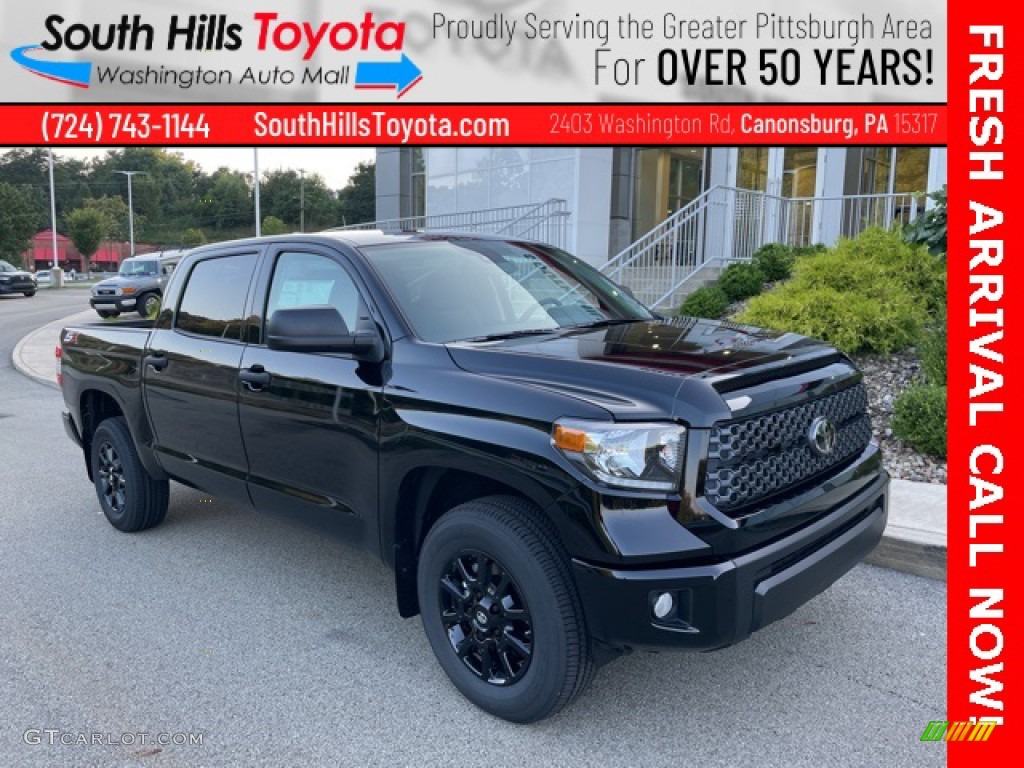 Midnight Black Metallic Toyota Tundra