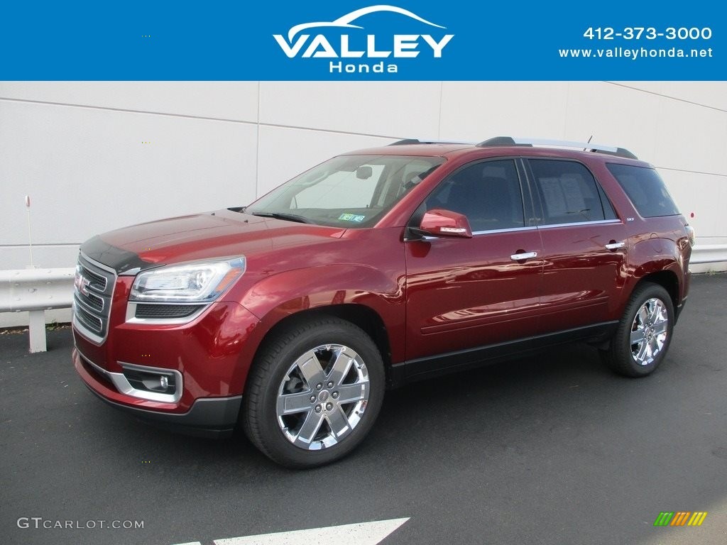 2017 Acadia Limited AWD - Crimson Red Tintcoat / Ebony photo #1