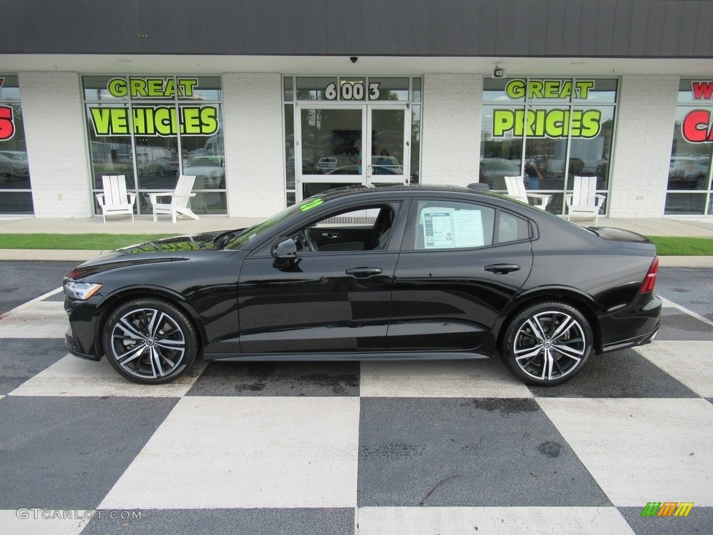 2020 S60 T6 AWD R Design - Black Stone / Slate photo #1
