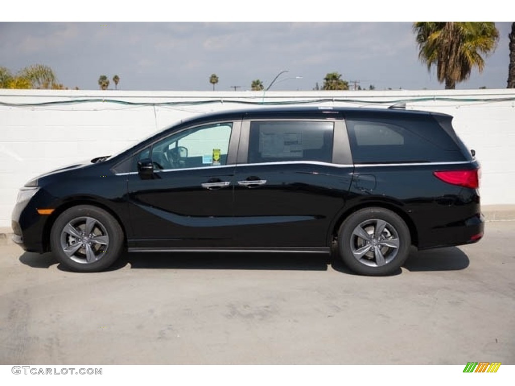 Crystal Black Pearl 2022 Honda Odyssey EX Exterior Photo #142745839