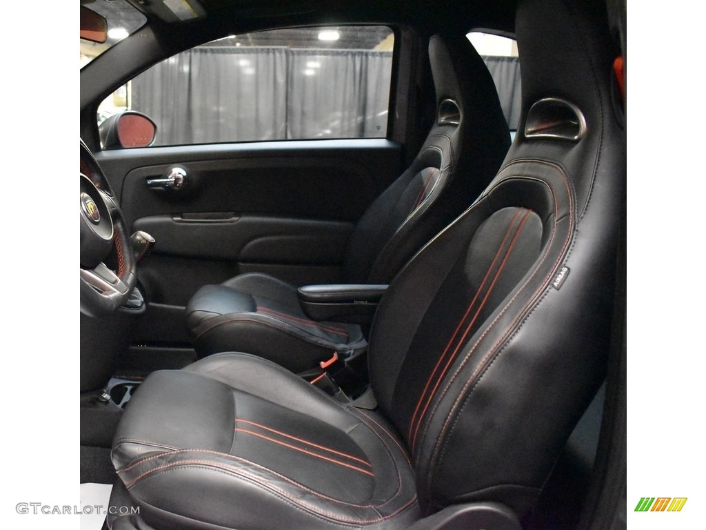 2013 500 c cabrio Abarth - Grigio (Gray) / Abarth Nero/Nero (Black/Black) photo #10