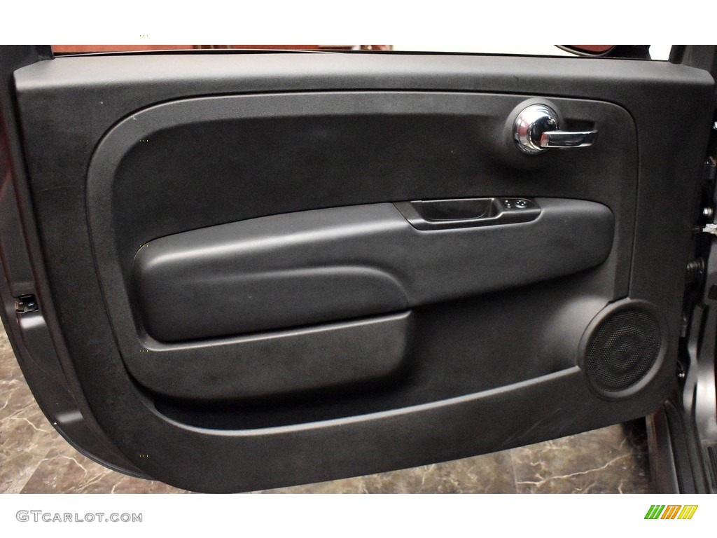 2013 500 c cabrio Abarth - Grigio (Gray) / Abarth Nero/Nero (Black/Black) photo #14