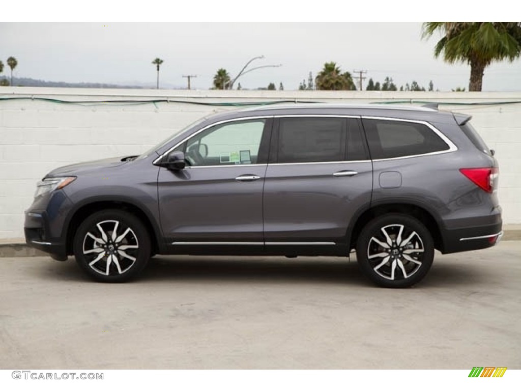 Modern Steel Metallic 2022 Honda Pilot Touring AWD Exterior Photo #142746685