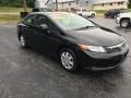 Crystal Black Pearl - Civic LX Sedan Photo No. 4