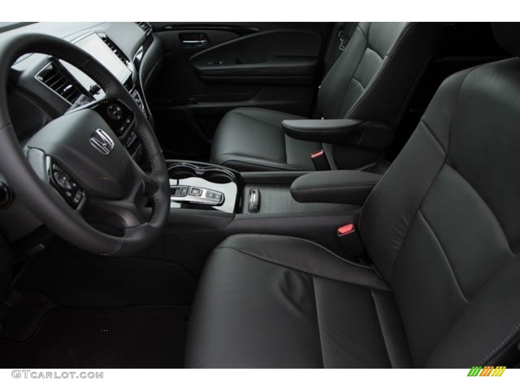 Black Interior 2022 Honda Pilot Touring AWD Photo #142746886
