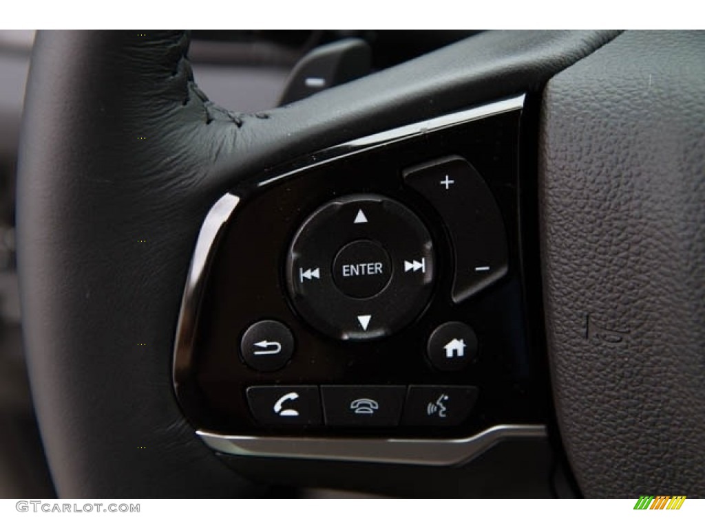 2022 Honda Pilot Touring AWD Black Steering Wheel Photo #142746982
