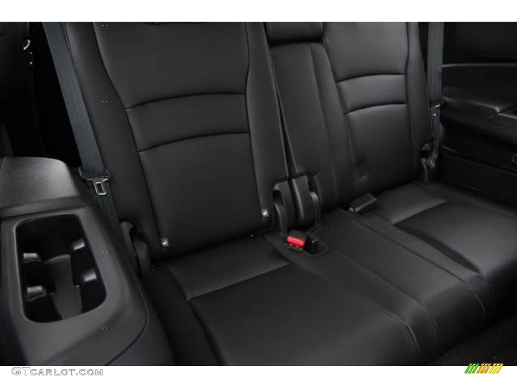 Black Interior 2022 Honda Pilot Touring AWD Photo #142747205