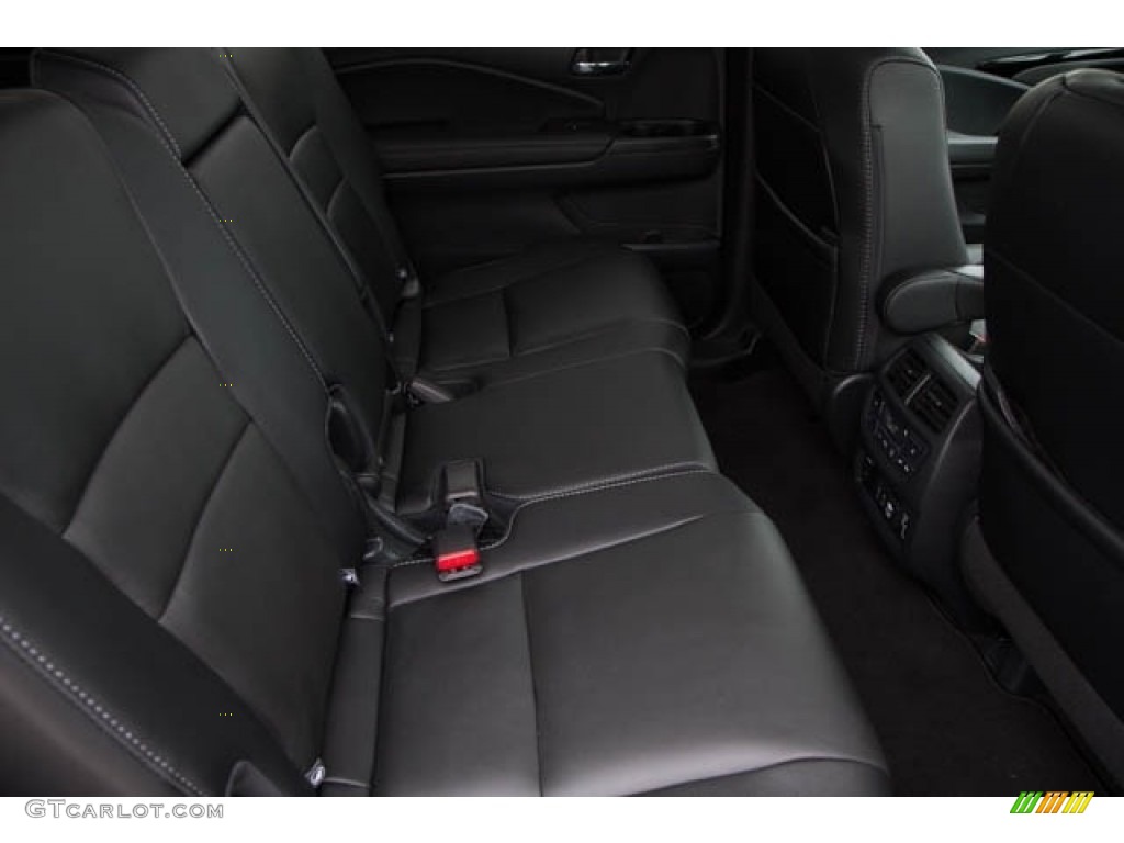 Black Interior 2022 Honda Pilot Touring AWD Photo #142747228