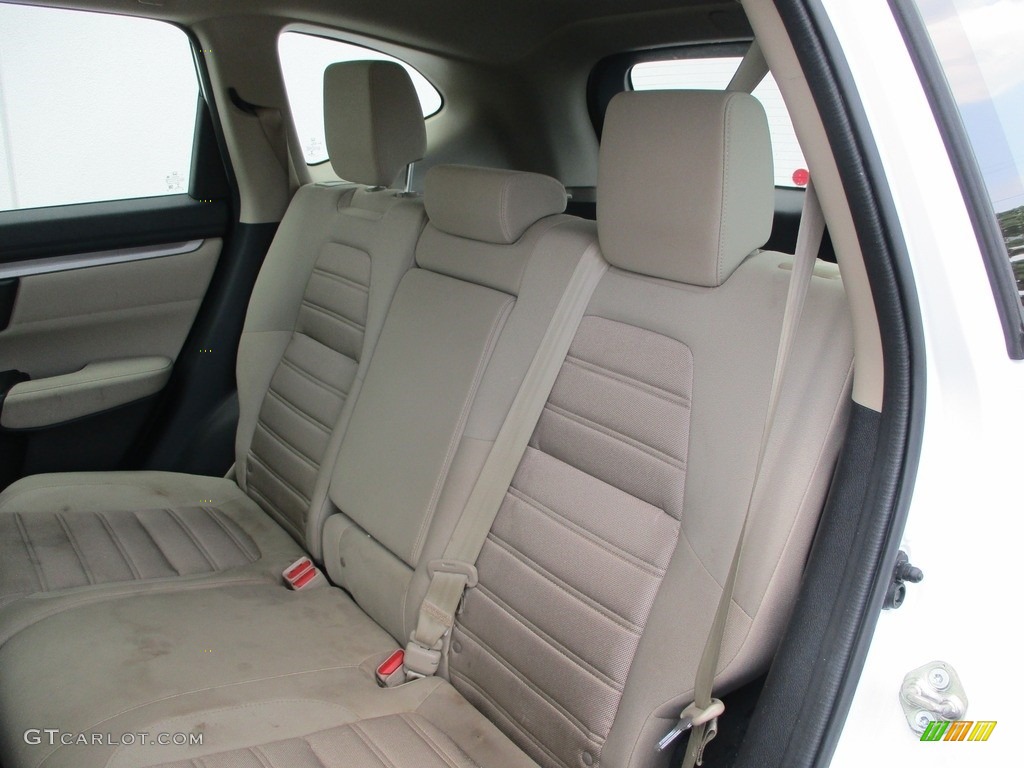 2018 CR-V LX AWD - White Diamond Pearl / Ivory photo #12
