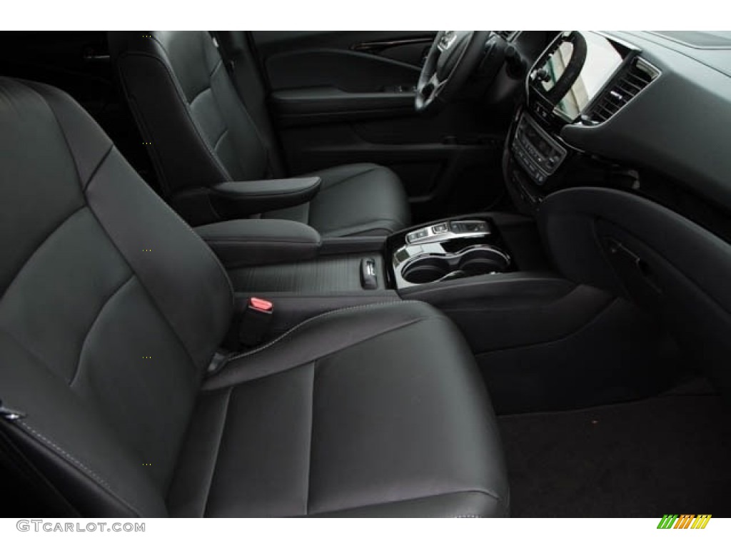 Black Interior 2022 Honda Pilot Touring AWD Photo #142747264