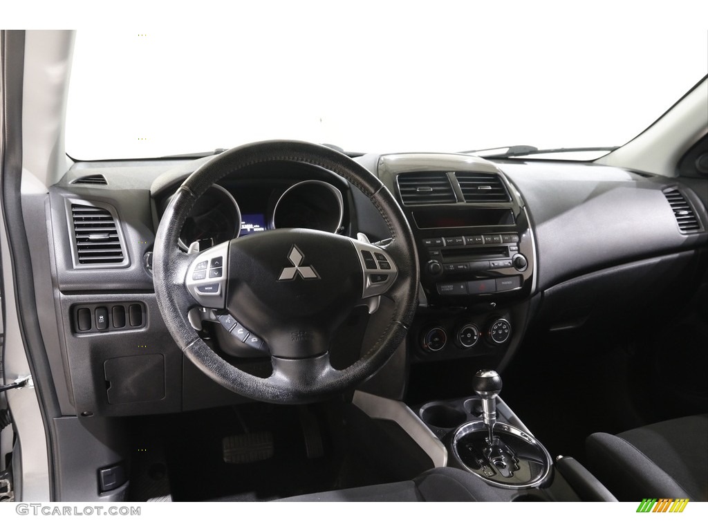 2013 Outlander Sport ES - Mercury Gray Pearl / Black photo #6