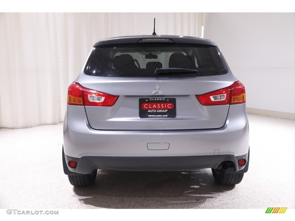 2013 Outlander Sport ES - Mercury Gray Pearl / Black photo #15