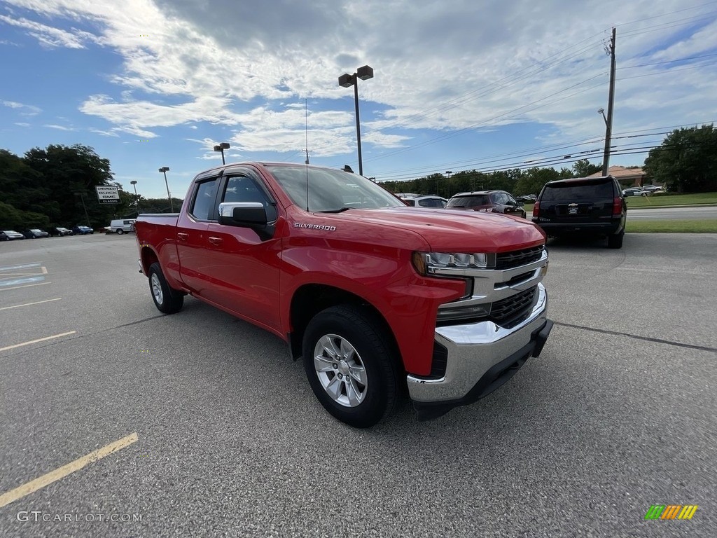 2019 Silverado 1500 LT Double Cab 4WD - Red Hot / Jet Black photo #4