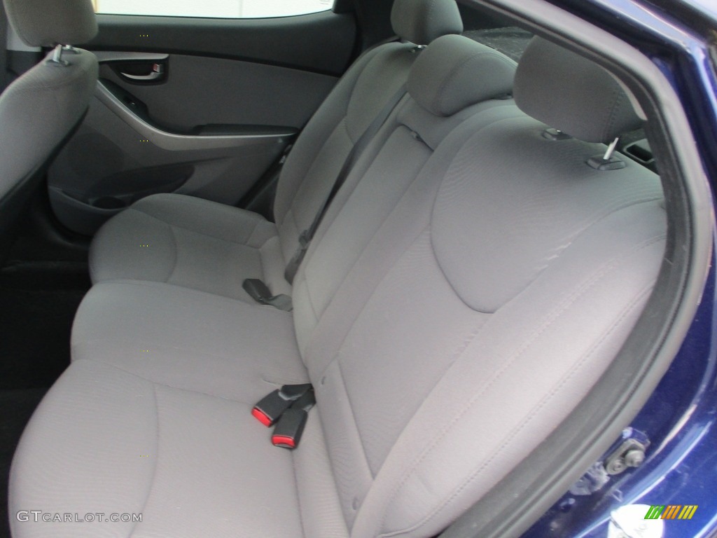 2014 Elantra Limited Sedan - Blue / Gray photo #12