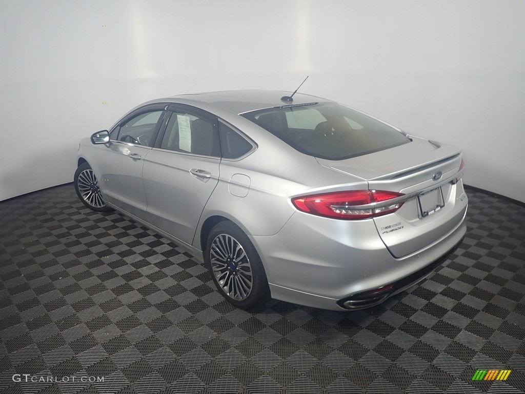 2018 Fusion Titanium AWD - Ingot Silver / Ebony photo #13