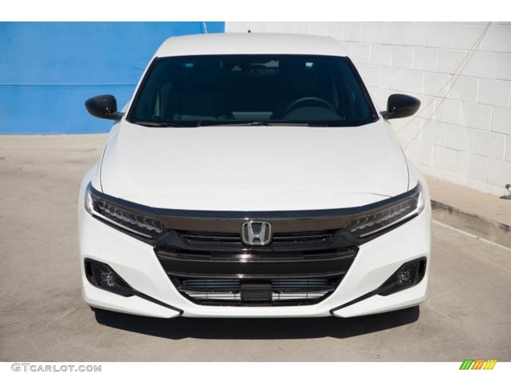 2021 Accord Sport - Platinum White Pearl / Black photo #3