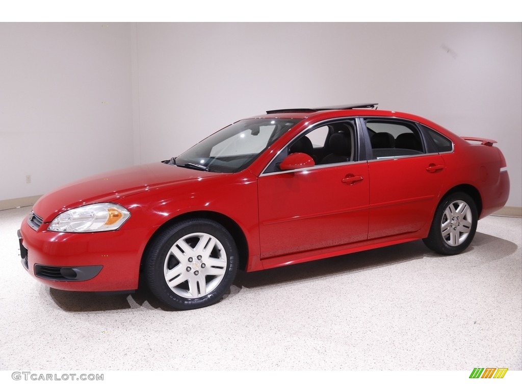 2011 Impala LT - Victory Red / Ebony photo #3