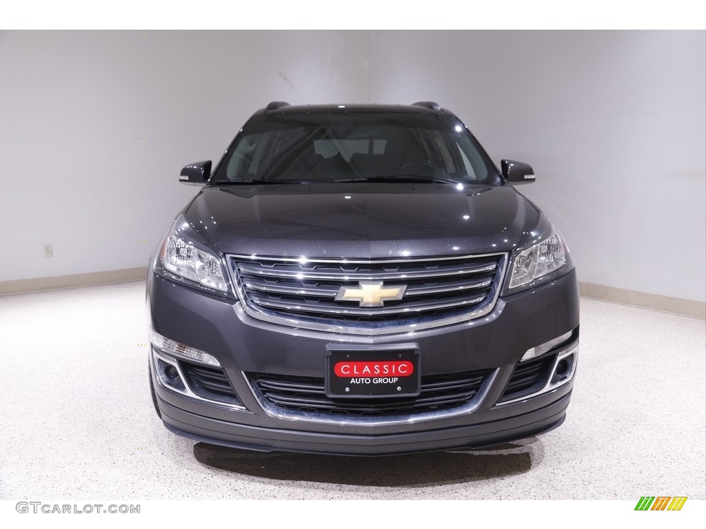 2017 Traverse LT AWD - Tungsten Metallic / Ebony photo #2