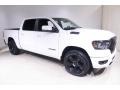 2020 Bright White Ram 1500 Big Horn Night Edition Crew Cab 4x4  photo #1