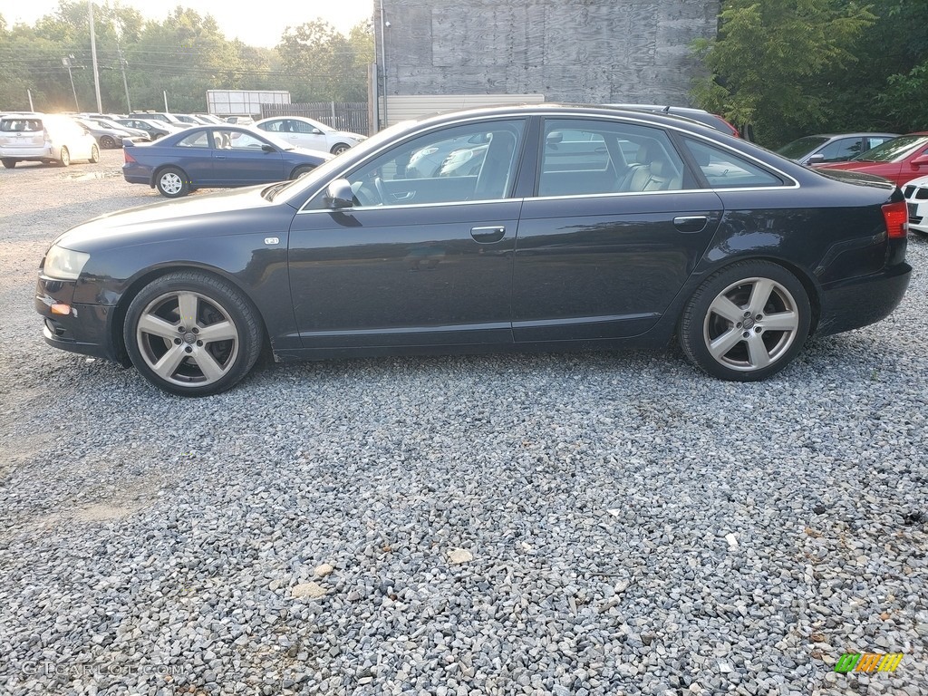 2007 A6 3.2 quattro Sedan - Night Blue Pearl / Ebony photo #4